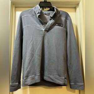 Vineyard Vines pullover 3/4 snap sweatshirt